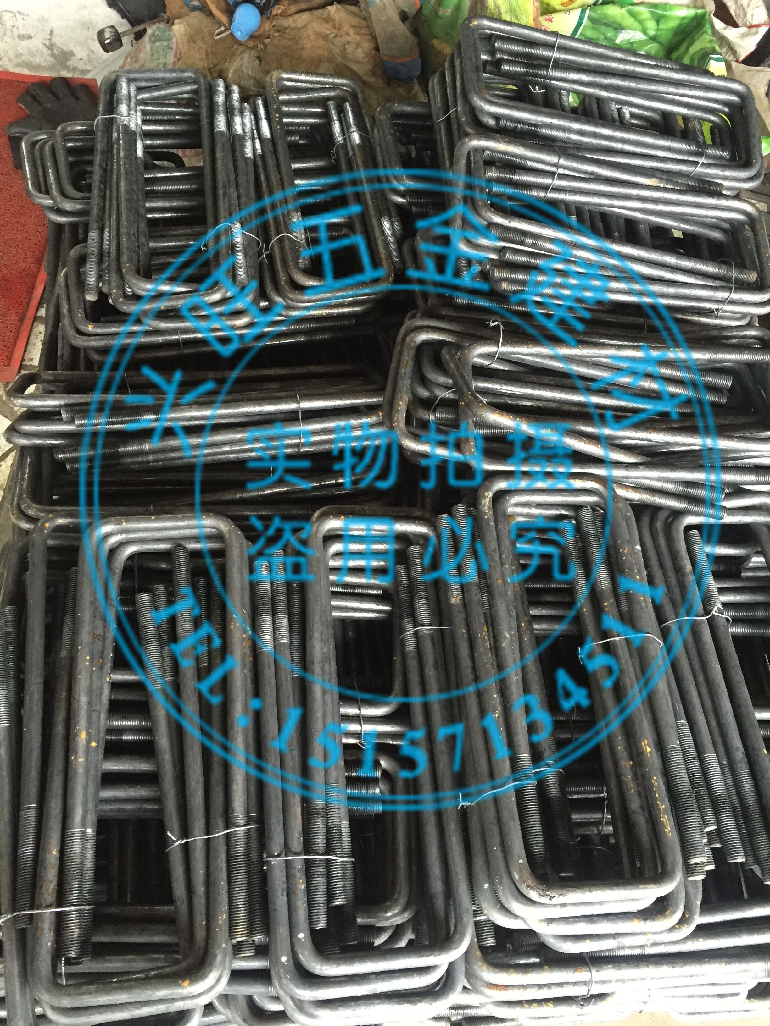 杭州市建筑U型丝U型螺栓U型螺杆工字钢厂家供应建筑U型丝U型螺栓U型螺杆工字钢