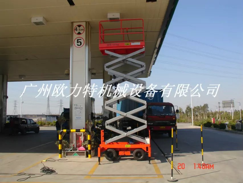 供应汕头电动升降机，可高空作业设备图片