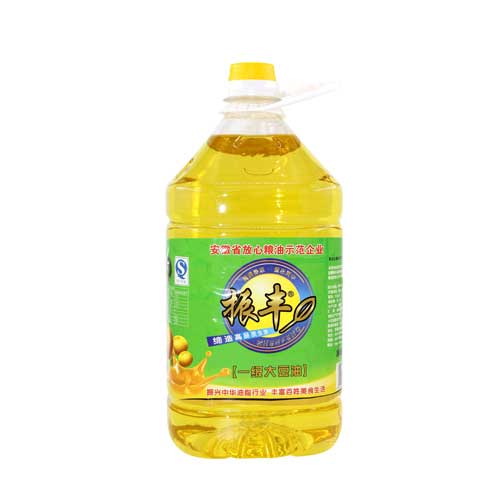 供应用于大豆油的餐饮粮油批发5L振丰一级大豆油