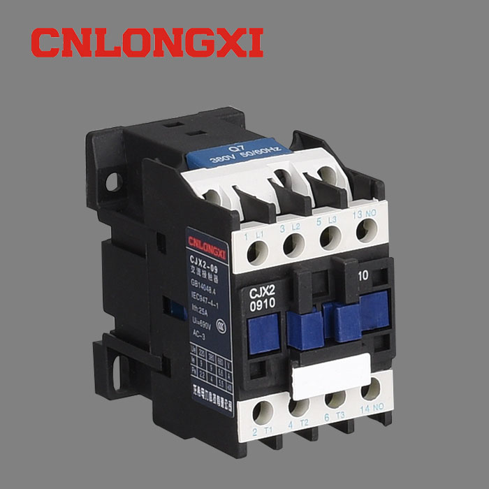龙希电气CJX2交流接触器CJX2-0910接触器接线图安装尺寸图片