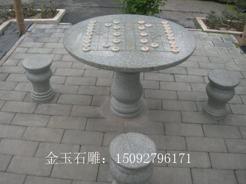 济宁市供应石桌石凳，石雕圆桌雕刻，石雕厂家