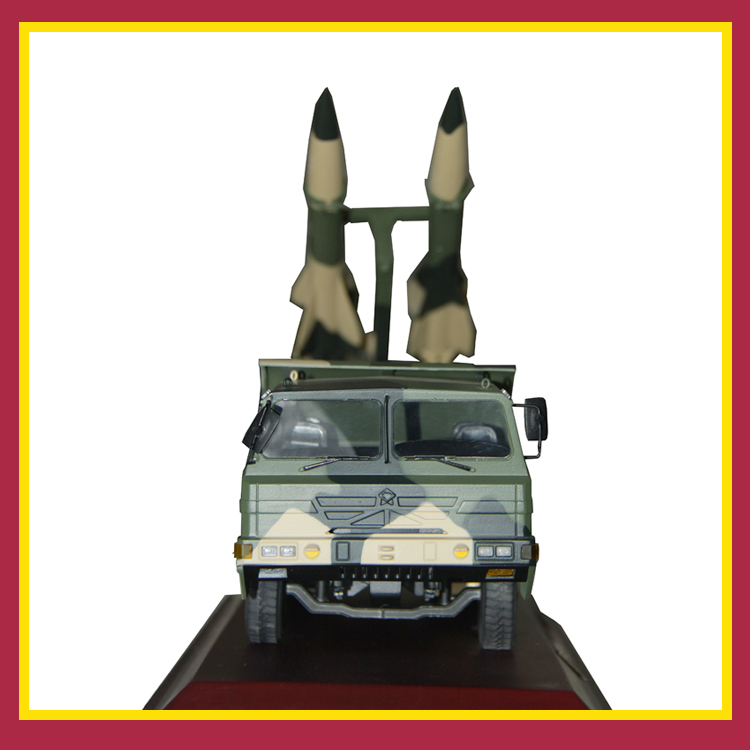 深圳市1: 24红旗12防空导弹车模型厂家仿真军事模型 军事模型批发 军事模型制造 1: 24红旗12防空导弹车模型