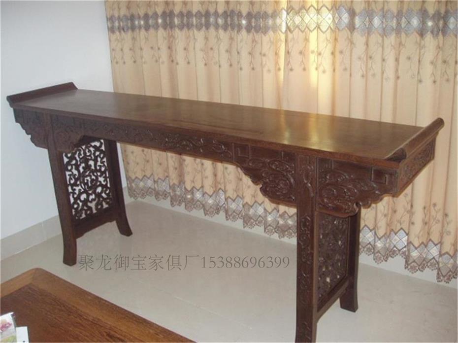 西安仿古贡桌，红木贡桌，榆木贡桌