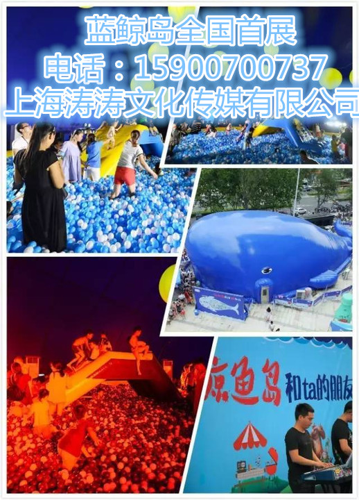 上海市大型鲸鱼岛海洋球乐园出租鲸鱼岛厂家