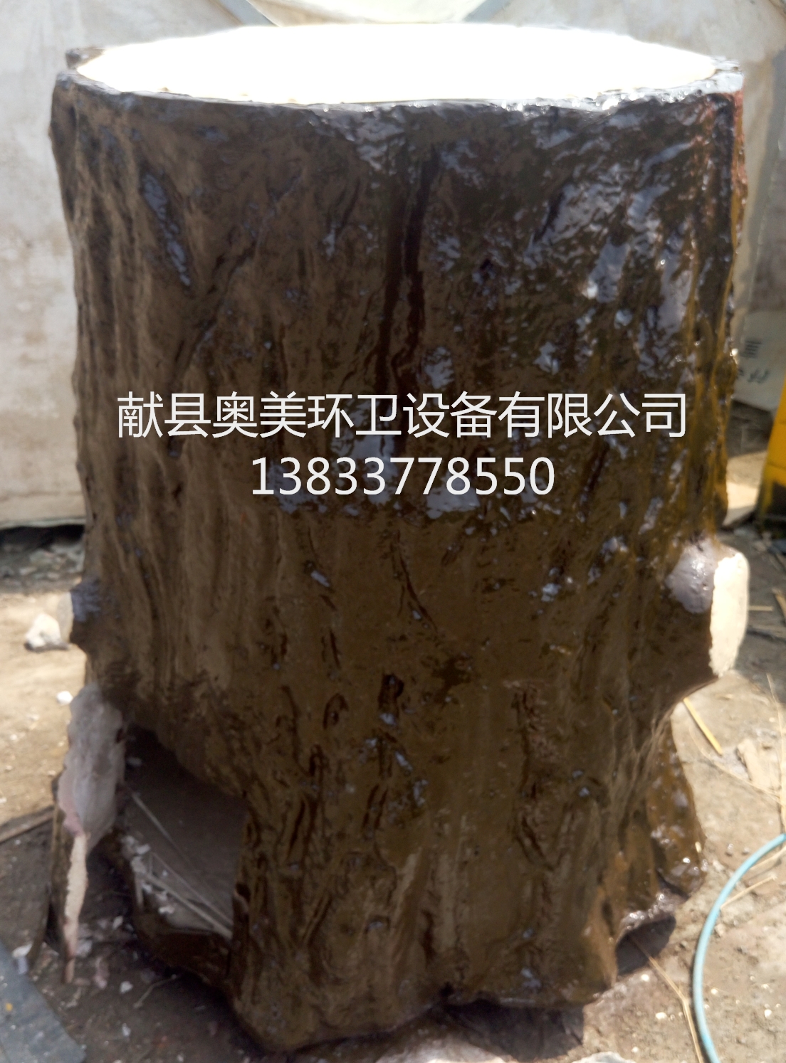 沧州市厂家直销 户外耐腐蚀玻璃钢垃圾桶厂家
