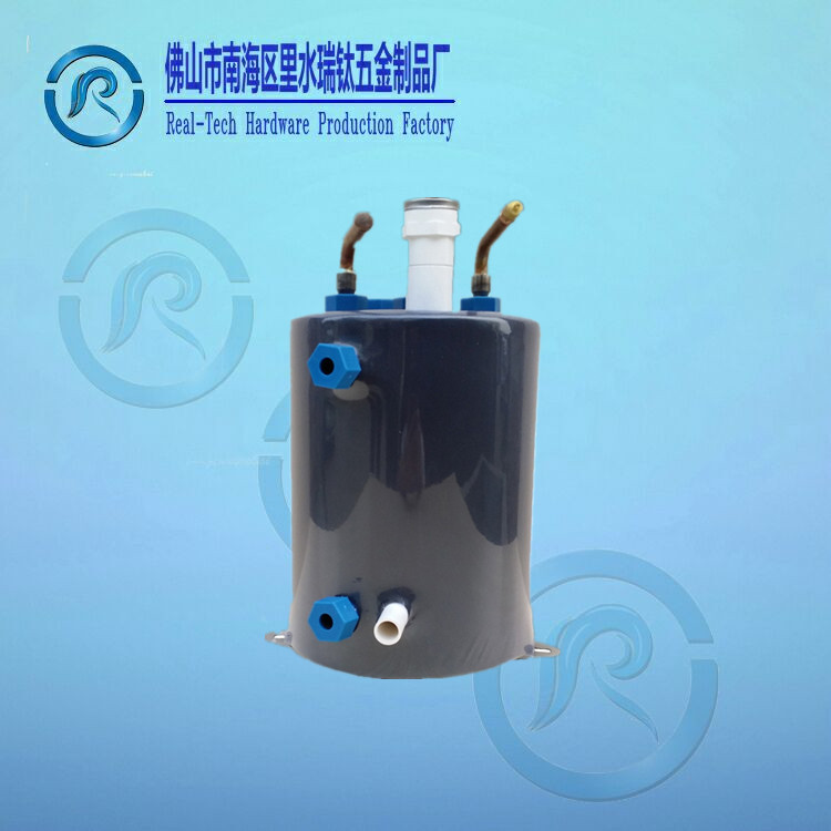 广东佛山厂家直销激光机用钛管蒸发换热器 激光机用钛管蒸发器