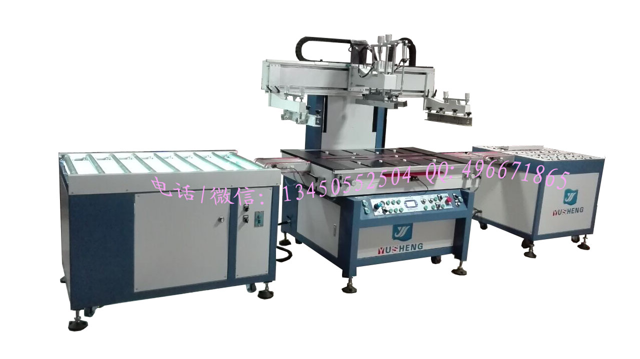 供应广东顺德誉晟机械丝印机 YS-6090T自动定位丝印机