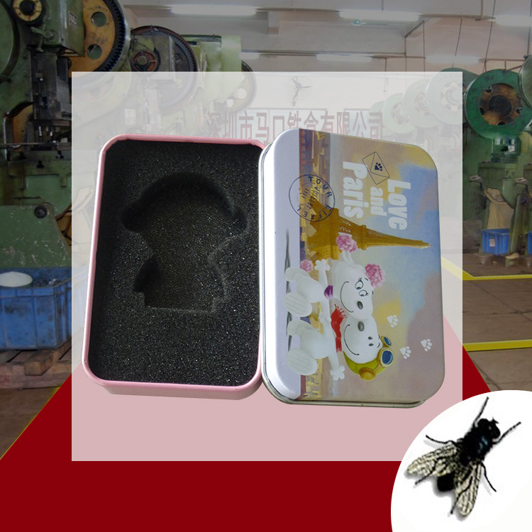 【设计生产】 礼品盒 LOGO设计生产海绵开模定做 礼品盒小铁盒图片