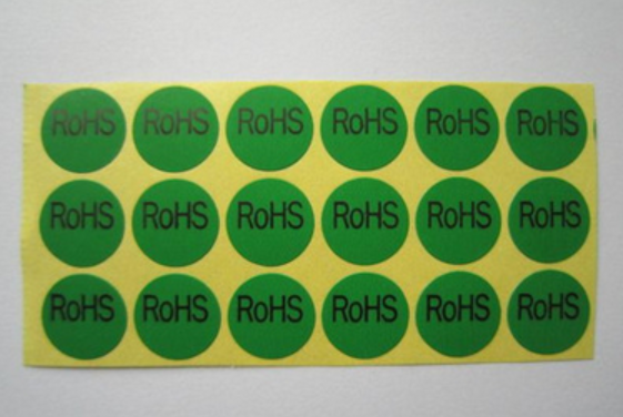 ROHS标ROHS标签供应商20*20mROHS标签批发标签厂家