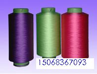纺织色丝/织布色丝/色织布涤纶丝批发