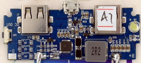 科瑞芯授权单芯片移动电源方案IP5312 集成快充输出图片