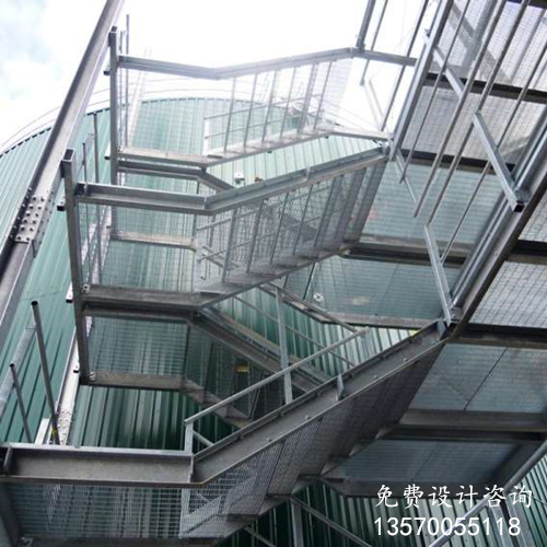 室外钢楼梯安装工程批发