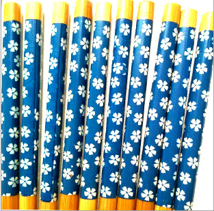 礼品筷子价格-双装红蓝樱花竹木筷子套装