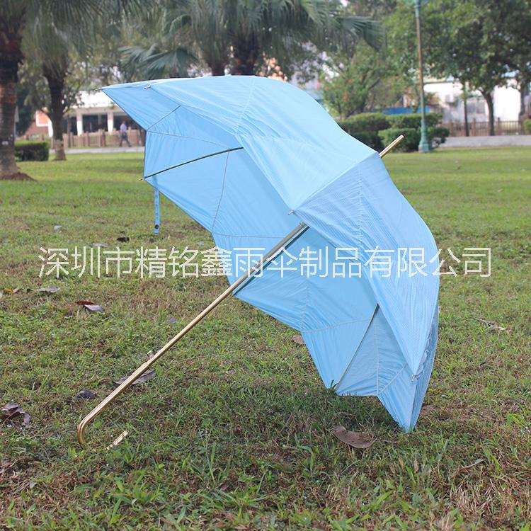 上海女士波浪边阿波罗伞直销厂家直销女士洋伞 广告礼品伞印LOGO图片