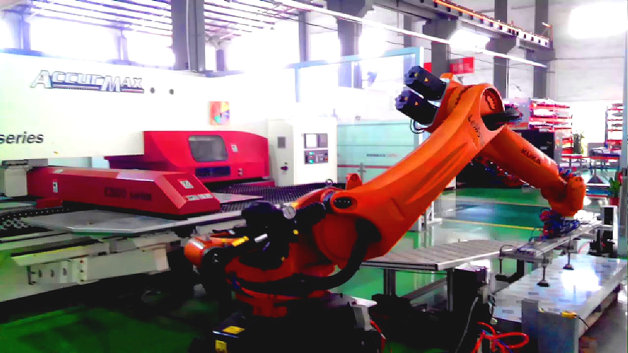 机器人折弯单元厂家 机器人钣金生产线 折弯机器人