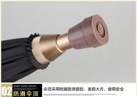 深圳市拐杖伞厂家拐杖伞老人伞多功能可分离加固长柄伞防滑登山户外手杖晴雨伞