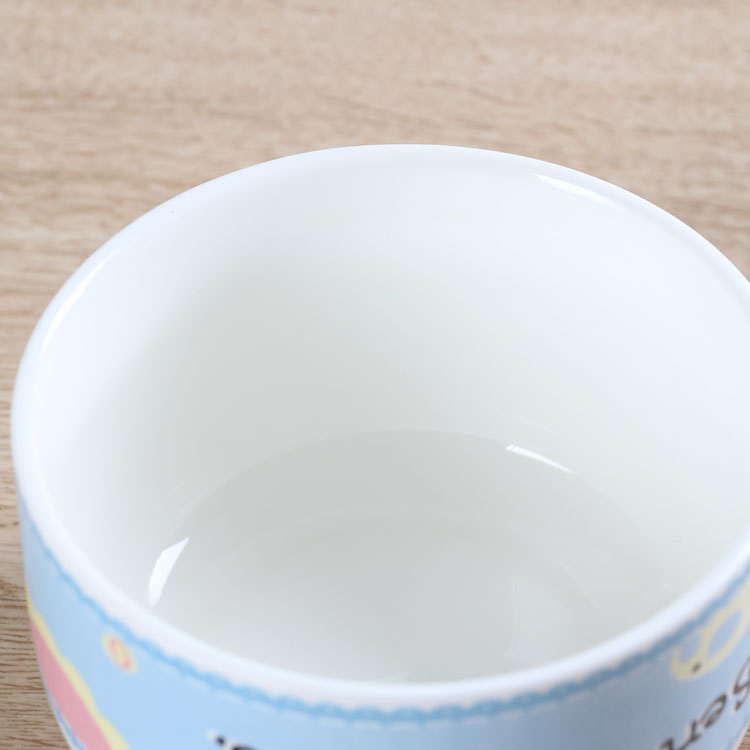 潮州市真空盖保鲜面杯 直身陶瓷泡面杯厂家5寸面杯 真空盖保鲜面杯 直身陶瓷泡面杯  可印制LOGO