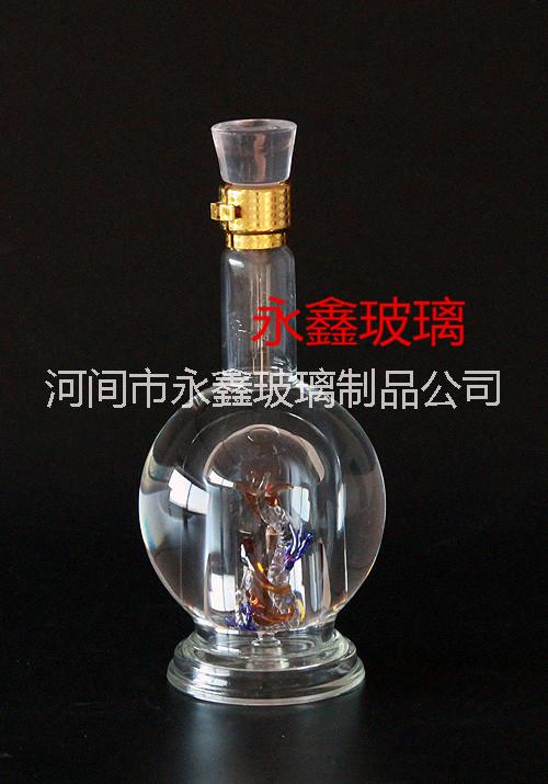 沧州市永鑫玻璃 帆船酒瓶厂家永鑫玻璃 帆船酒瓶