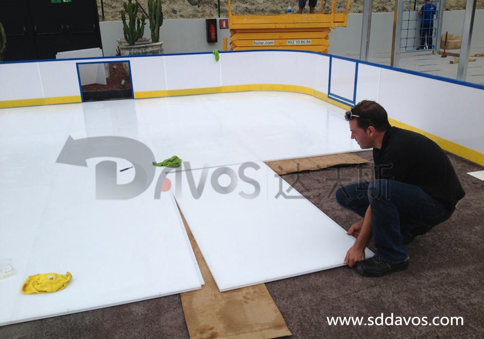 仿真冰 仿真冰板 溜冰场地板专用 自润滑低摩擦系数