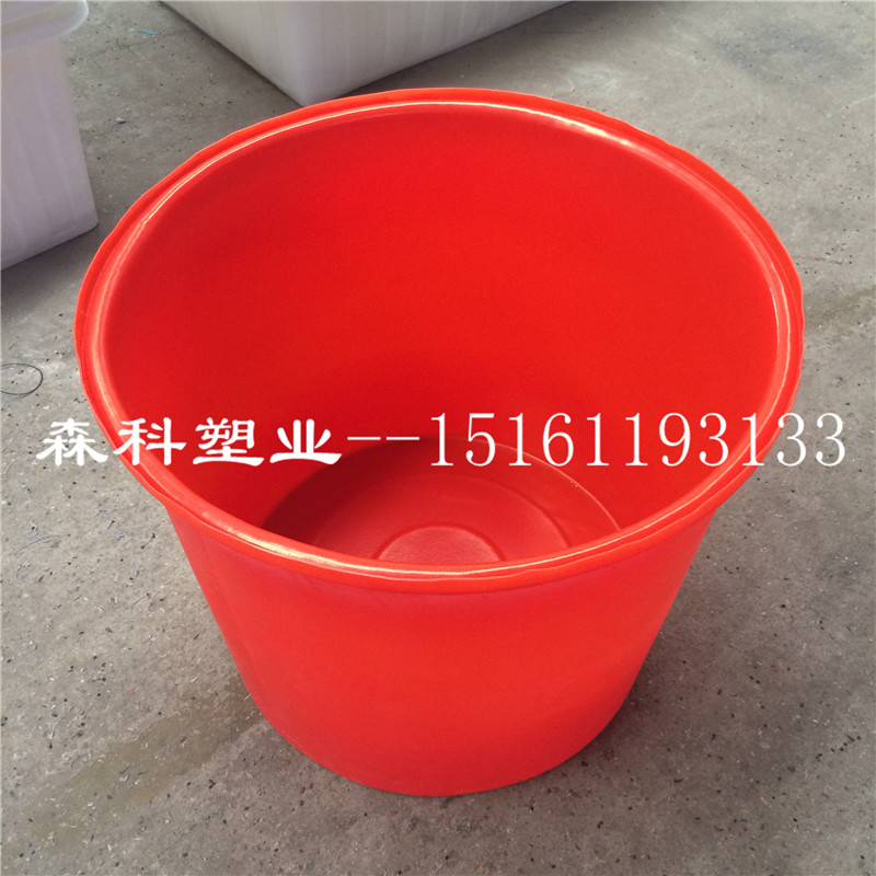 江苏常州M-500L敞口塑料腌制桶 泡菜缸 食品级牛筋料图片