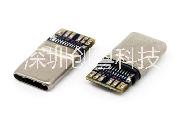 TC-024  USB TYPE C  拉伸公座短体3.0  G款