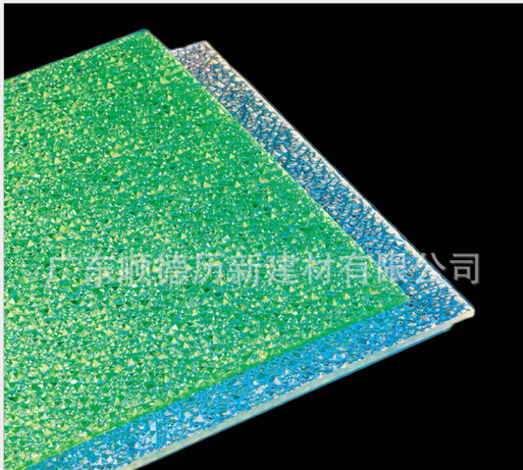 固得利 PC颗粒板 小颗粒 透明装饰板 隔断板 支持定做颜色和规格图片