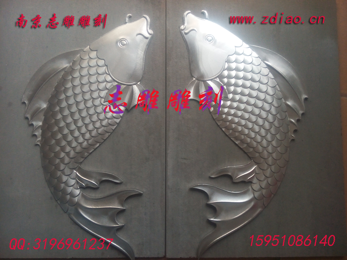 上海铝板浮雕雕刻加工屏风加工铜板