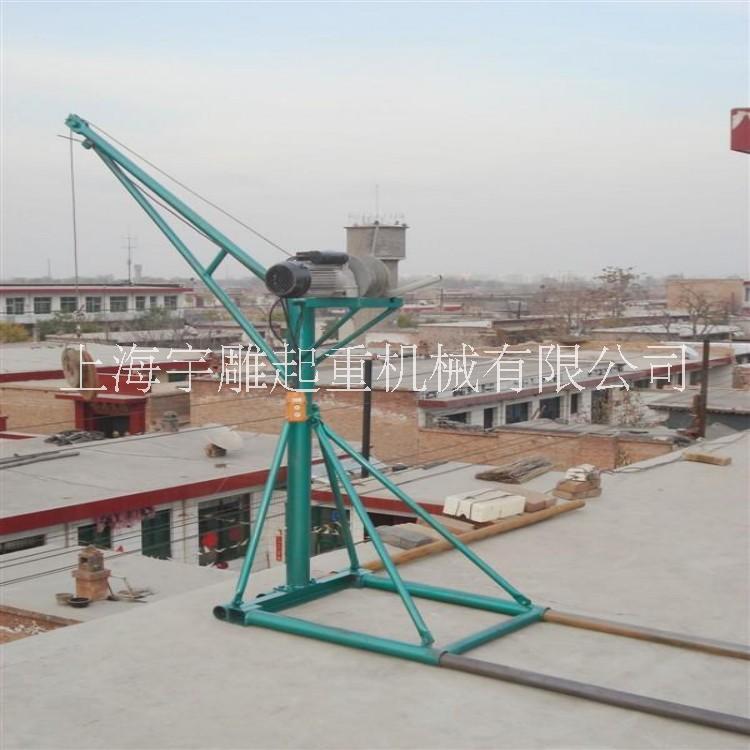 上海市360度旋转小吊机室外建筑吊运机厂家