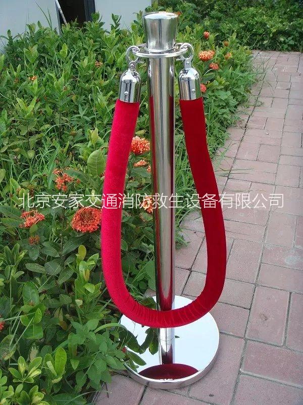 北京市钛合金圆球礼宾栏、迎宾立柱、挂绳厂家