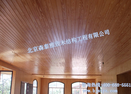 北京市森泰雅致木屋木别墅木楼专业施工厂家