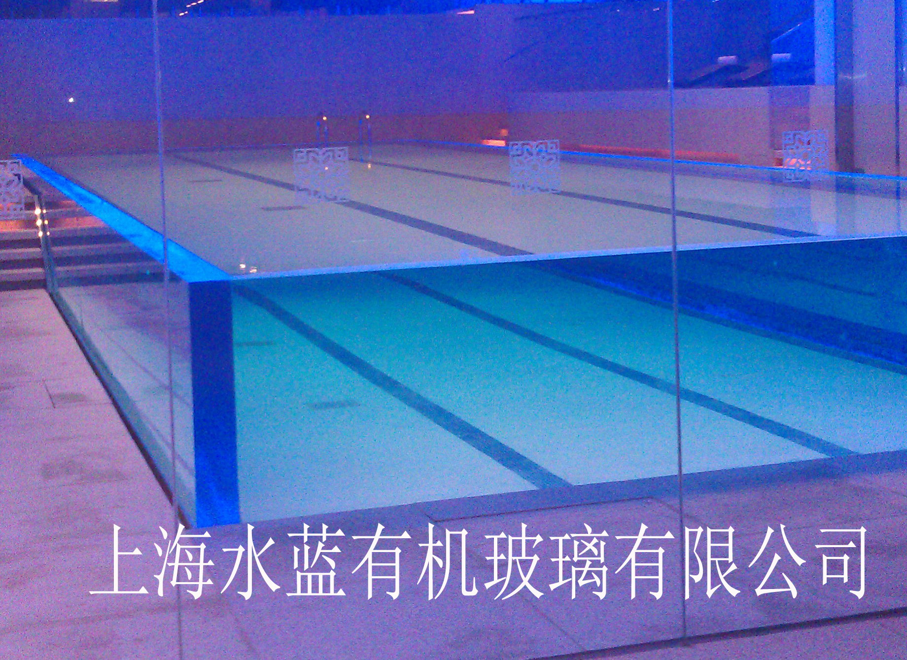 PMMA大型有机玻璃亚克力游泳池 酒店定制无边海景游泳池图片