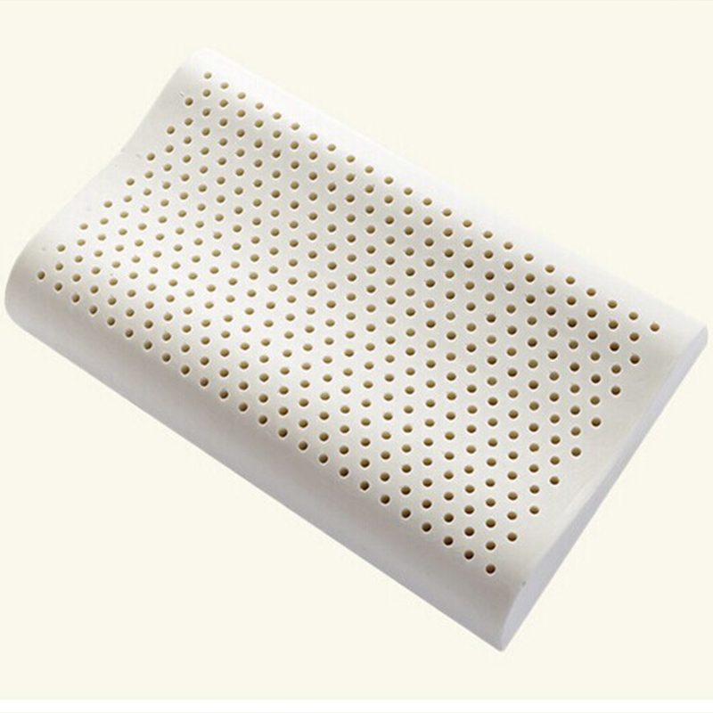 厂家直销 乳胶曲线枕 泰国进口原料乳胶枕 乳胶保健护颈枕