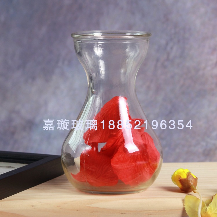 风信子玻璃花瓶 种球花瓶插花花瓶 水培玻璃花瓶 可定制图片