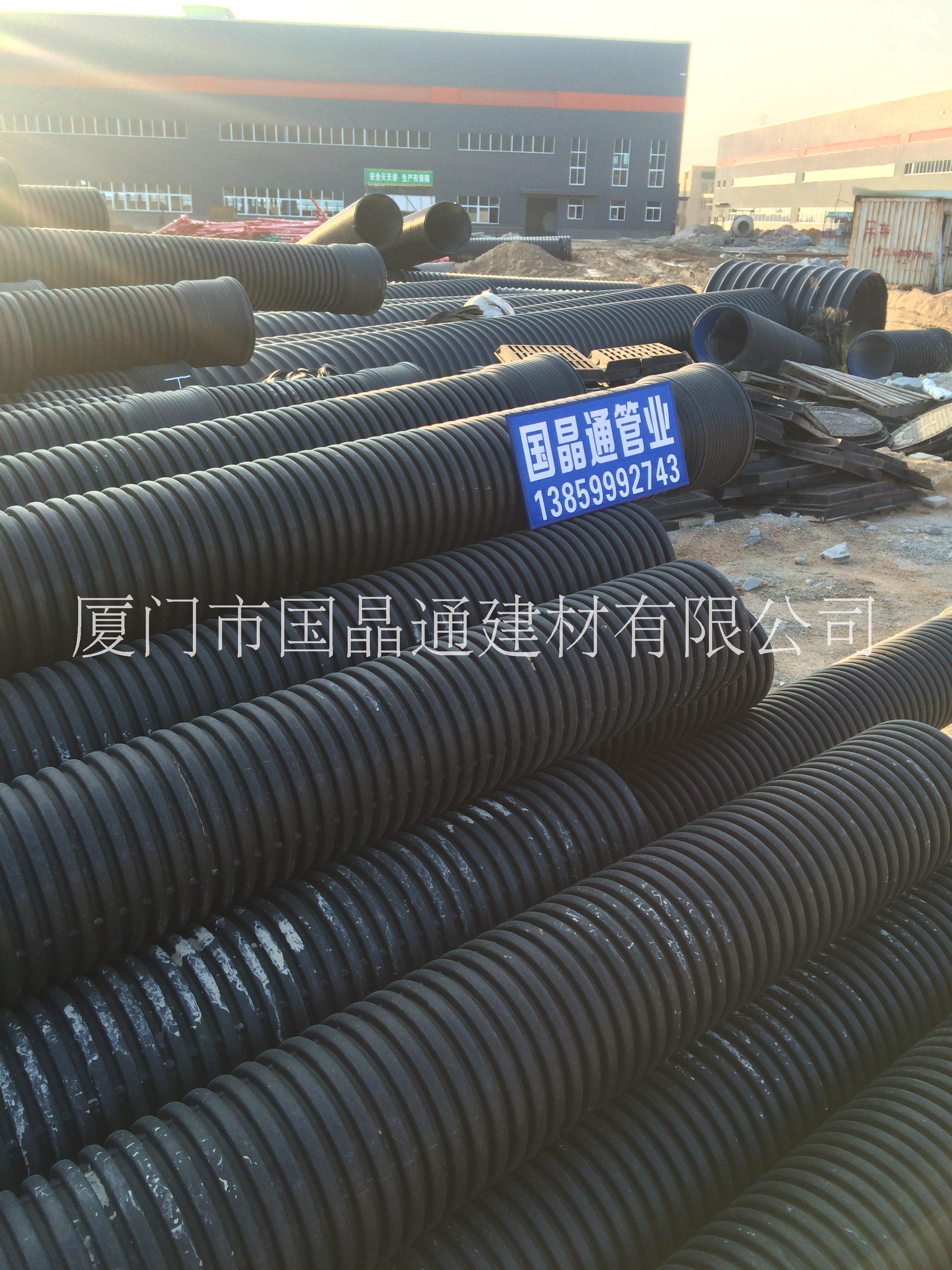 HDPE钢带增强螺旋波纹管厂家批发