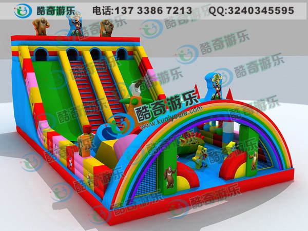 郑州市儿童充气蹦蹦床设备的投资价格厂家