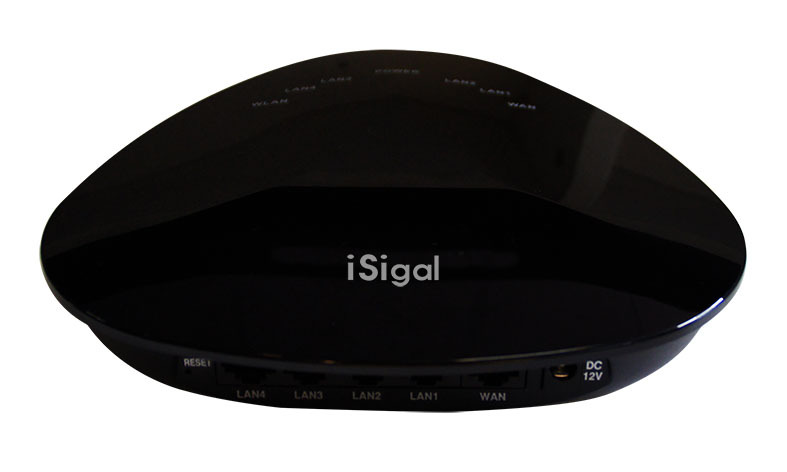 iSigal纵联微信客户端智能无线路由器，支持定制可贴牌图片