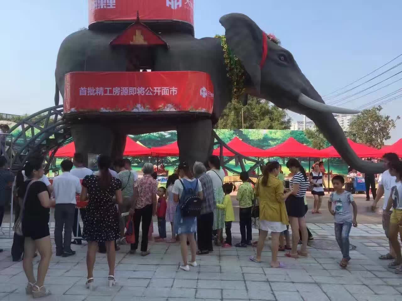 上海市暖场道具 机械大象出租出售厂家暖场道具 机械大象出租出售