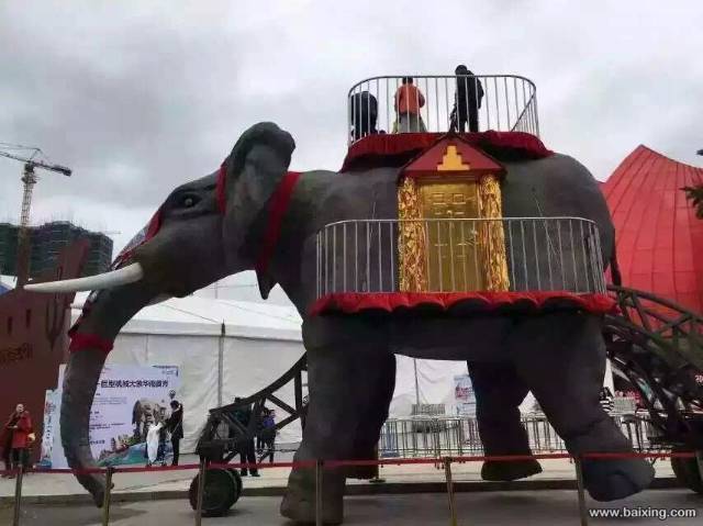 上海市郑州暖场逼真重量级机械大象出租厂家