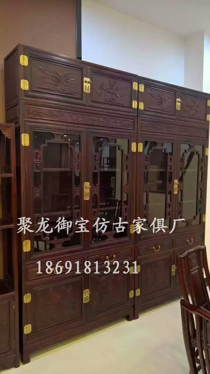 西安仿古衣柜，红木衣柜，实木衣柜