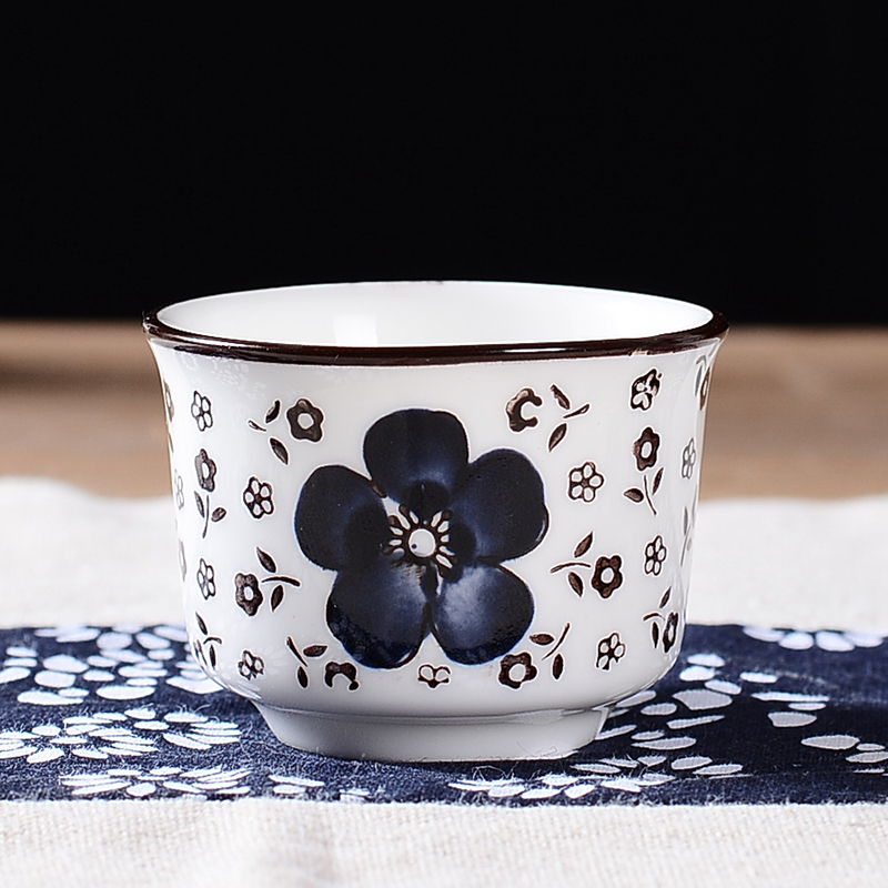 陶瓷茶具套装 日式釉下彩手绘陶瓷茶具套装 日式釉下彩手绘