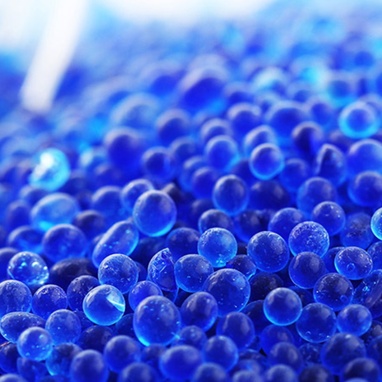 蓝色硅胶干燥剂供应蓝色干燥剂生产厂家 批发环保防霉除湿防潮珠  蓝色硅胶干燥剂