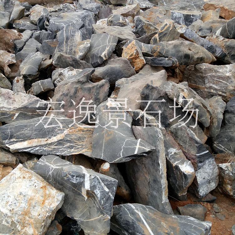 厂家自采直销假山太湖石 园林景观工程常石天然石头图片