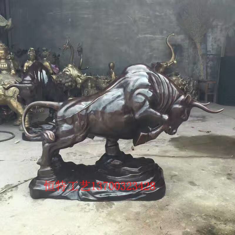 铜雕|动物雕塑制作厂家  铜牛铸造厂家@唐县铜雕厂家图片