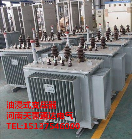 广州油浸式变压器厂家生产S13油浸式电力配电变压器