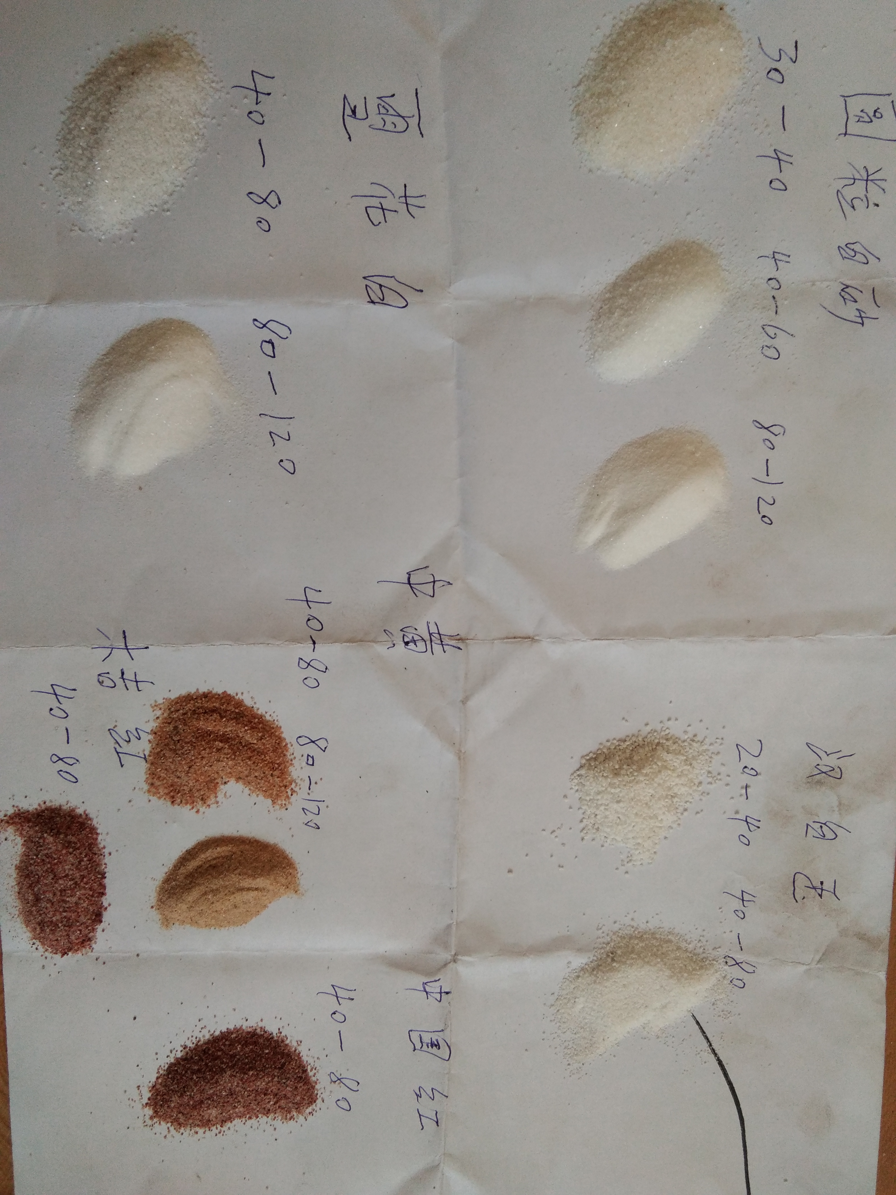 汉白玉彩砂供应商，汉白玉彩砂厂家 汉白玉，雪花白，圆粒白砂图片