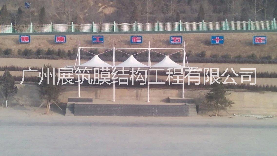 广州深圳膜结构张拉膜专业制作厂家图片