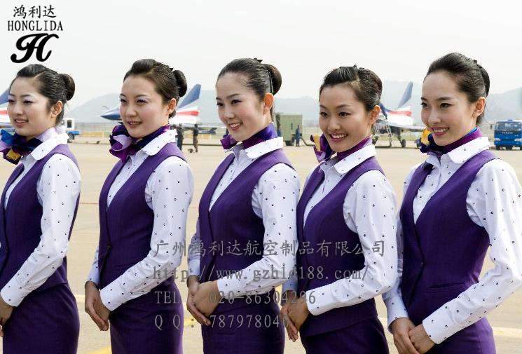 广州市航空服、空姐服厂家