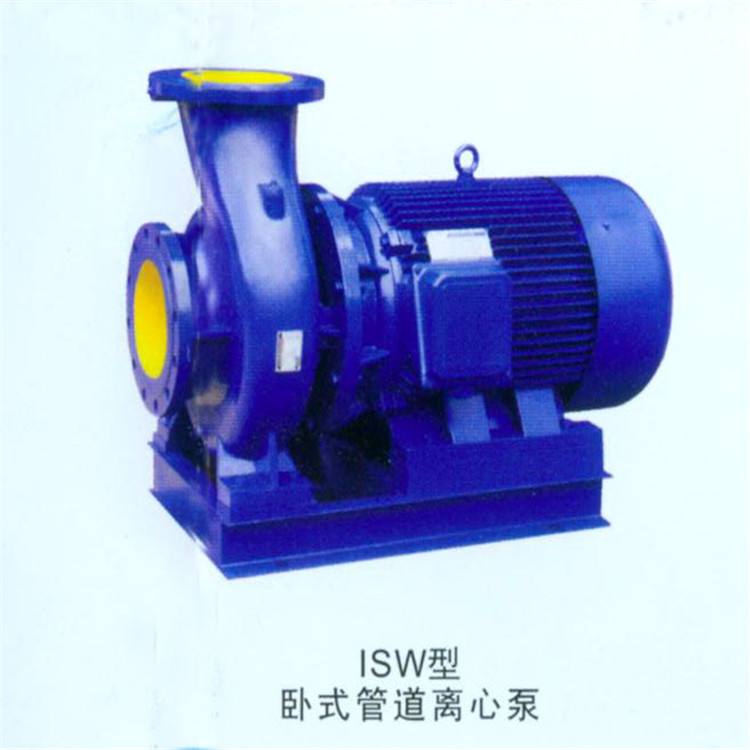 单级单吸离心泵价格 工业循环加压泵批发 ISW卧式直联管道泵厂家图片