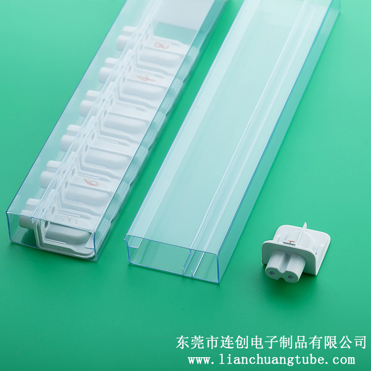 透明度高ic包装管透明塑料pvc包装管材料ic防静电包装管的简称