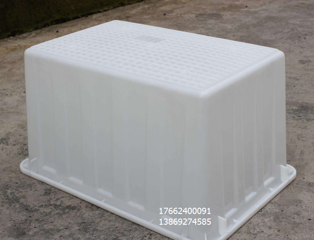 K-1000L塑料周转箱厂家，1立方敞口食品塑料方箱尺寸价格图片